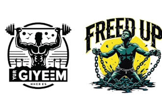 create sport gym boxing fitness logo