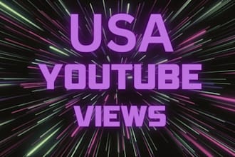 do organic USA youtube video promotion to gain views