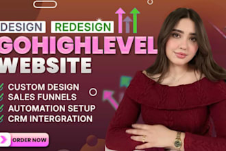 be your gohighlevel expert , ghl website, ghl funnel, ghl landing page