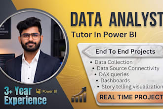 be your power bi expert in data analyst