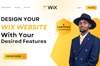 create professional wix website design with ecommerce, payment integration, seo