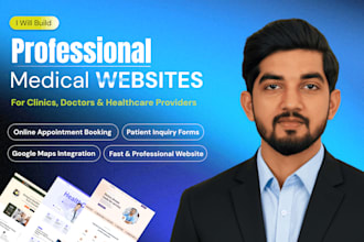 build professional medical, healthcare and clinic website