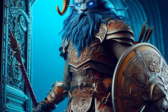 create amazing d or dnd character for you