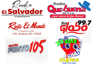airplay your song and promote throughout el salvador radio