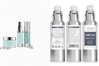 do custom feminine cosmetic skincare logo design and product design