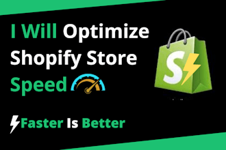 shopify speed optimization and increase shopify store website score