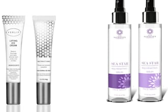 create a custom skincare cosmetic logo design and product design