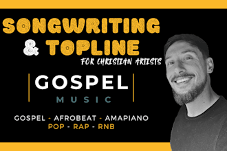 write and topline your french christian song