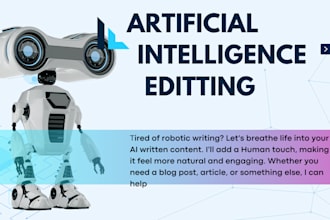 detect, edit and humanize ai generated content