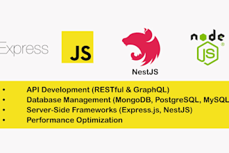 be you backend developer in node js and nest js