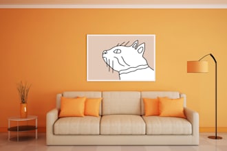 draw digital ugly custom art of your pet