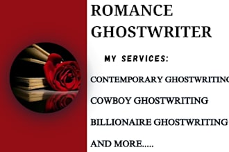 write entertaining, romance ebook, story, novel
