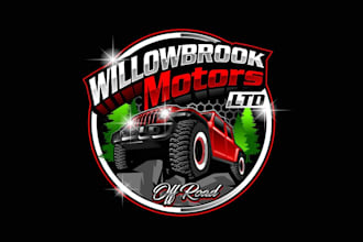 create a awesome beautiful off road logo just in 16 hours
