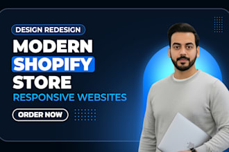 design and redesign shopify stores