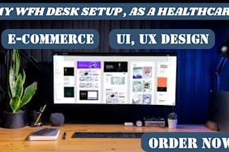 design a unique medical saas,lms,healthcare,ecommerce,and fintech UI UX in figma