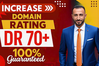 increase ahrefs dr domain rating 70 plus