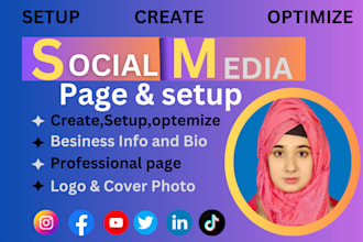 create and setup social media business page