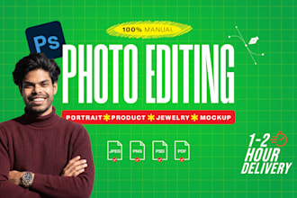do product portrait food jewelry retouching, photo editing