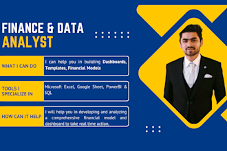 be your data and financial analyst