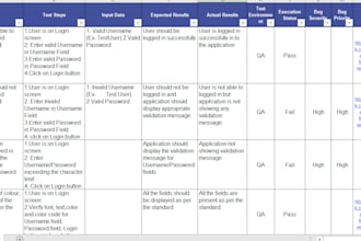 do website QA testing and provide bug report with screenshots