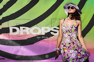 create an industry standard female dj drop