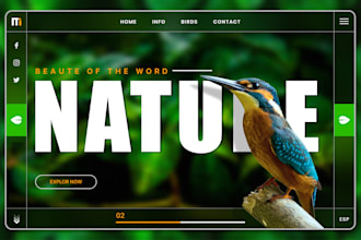 design stunning website UI UX design in figma, website design, figma design