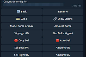 create copy trading bot, code trading strategy, arbitrage bot, crypto trading