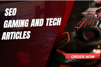 write esports, tech and games articles in 24h