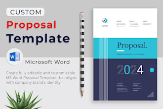 create professional proposal template in ms word