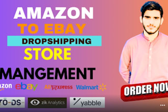 do aliexpress, walmart and amazon to ebay dropshipping