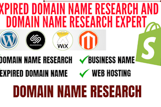 do domain name research expired domain name provide fast web hosting