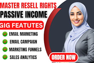 do master resell rights digital course promotion, store sales funnel design