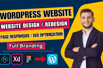 build wordpress website, convert figma to wordpress, figma to elementor