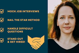provide job interview coaching with mock and star