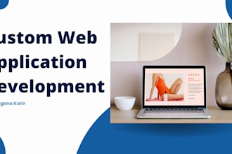 develop a custom web application for your business