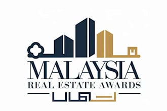 design pictorial real estate awards logo