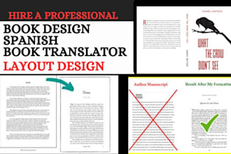 translate english book to spanish book amazon KDP kindle spanish book editing