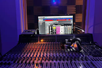 professionally mix and master your music for a radio ready sound