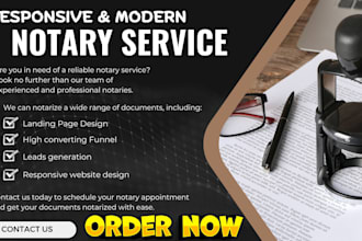 build responsive lawyer law firm website attorney website notary legal website