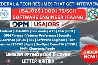 write federal resume writing, software engineering resume as a faang recruiter