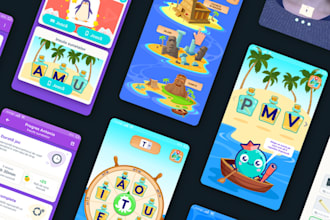 2d unity game development kids learning game school game app kids matching game