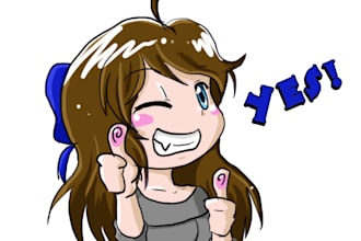 create unique and individual twitch emotes for you