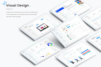 design website, web app, and landing page UI and UX in figma