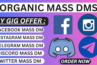 telegram mass dm, instagram, facebook, twitter mass dm, discord promotion