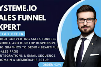 build systeme io sales funnel, systeme io landing page, systeme io, sales funnel