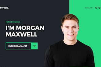 develop personal portfolio,business and resume website