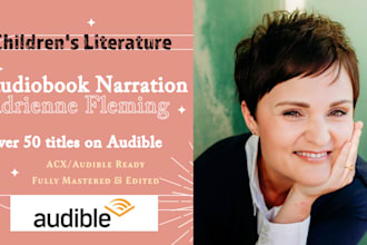 narrate your childrens audiobook for acx and audible