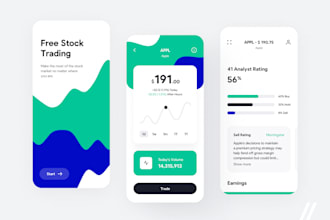 develop  forex trading app, stock trading, crypto trading app, trading app