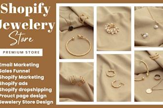 design jewelry shopify store jewelry website jewelry store