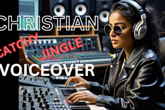 church podcast jingle voiceover gospel theme intro, christian music radio jingle